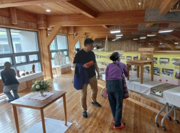 대전시 목재의 재발견,'목재작품 전시회'발길 이어져