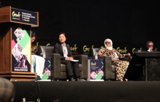 김미경 은평구청장 GSEF포럼 참석 모습