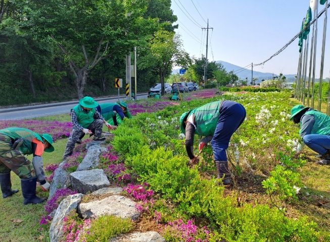 양평군 지평면 새마을회, 새마을동산 가꾸기 활동
