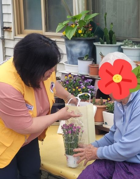 동두천시 생연1동 평화로봉사회, 독거어르신 말벗서비스 특화사업 진행