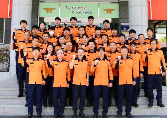 조인재 경남소방본부장, 거창소방서 격려 방문