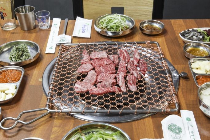 한우 디너 세트