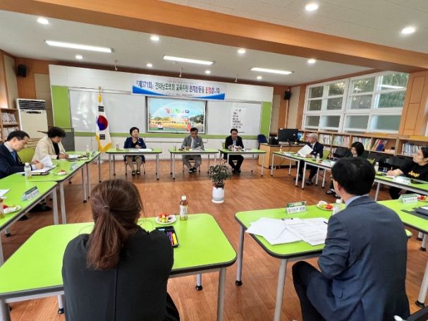 교육위원회, 현지활동(목포신안)