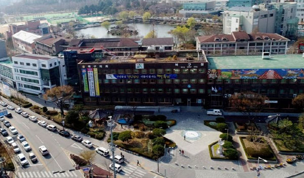 광주 북구청 전경