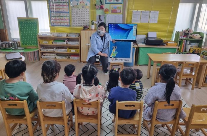 서천군어린이급식관리지원센터, 1차 어린이 방문교육 실시
