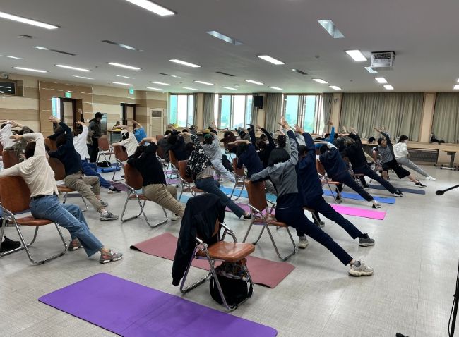 동해시보건소, 걷기지도자(2급) 40명 배출