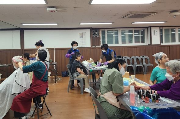 고양특례시 삼송1동, 행복나눔봉사회와 이·미용 봉사