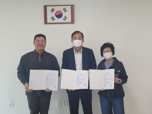 구리시 인창동, 평강교회와 지역사회보장협의체 행복드림냉장고사업 업무협약 체결