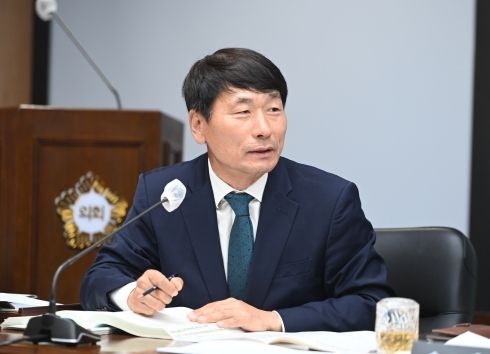 광주 서구 김옥수 의원이 제311회 임시회 중 상임위 회의에서 발언하고 있다. (사진 = 김옥수 의원 제공)