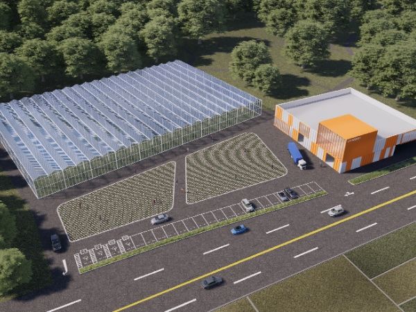 알천터 스마트팜 조감도