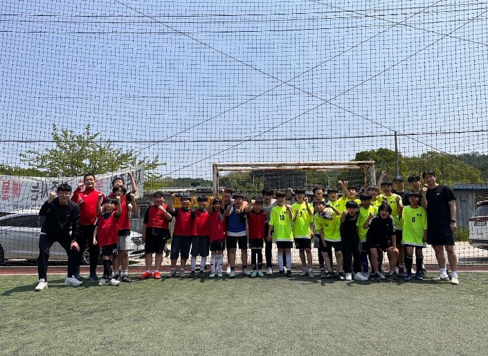 학교스포츠클럽 축제 장면