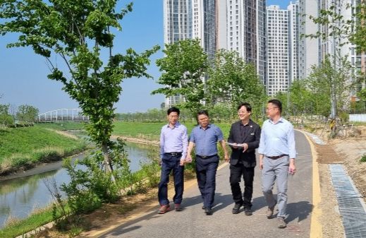 나진포천 수변길 현장행정