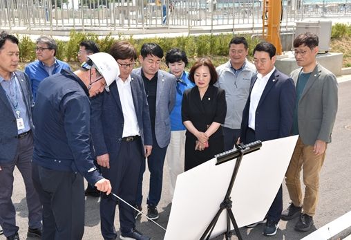 경산시의회 산업·건설위원회, 주요사업장 현장 방문