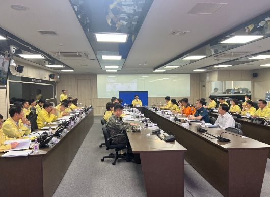 경상남도, 여름철 자연재난 대응훈련 실전과 같이