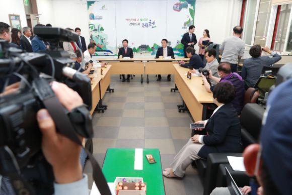 김영환 지사 제천시 방문