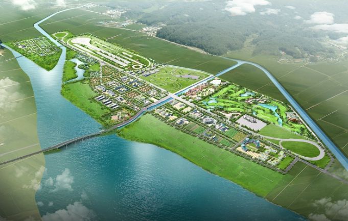 서산 바이오・웰빙・연구 특구 조감도