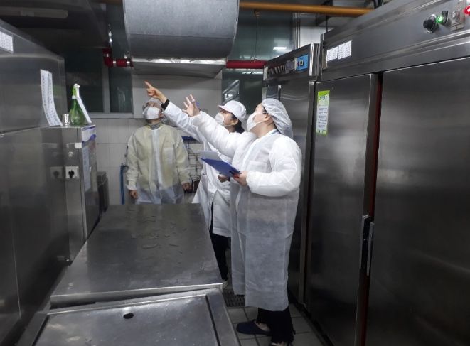 집단급식소 식중독 예방 위생점검