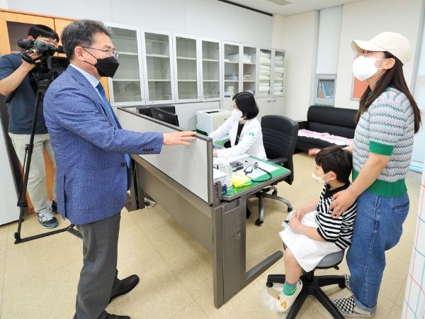 군위군 보건소, 소아청소년과 진료실 운영 시작