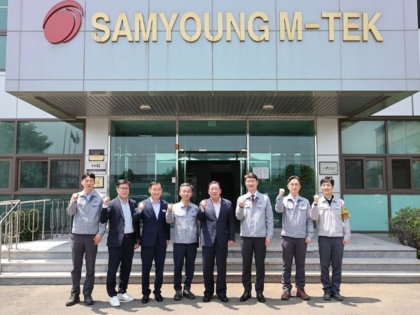 조근제 함안군수, 삼영엠텍(주) 현장 방문해 애로사항 청취