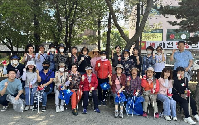 수원시 권선구 구운동, 행락철 대청소 실시