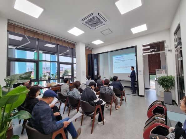 포천시, 이동노동자 쉼터 세무교육 실시