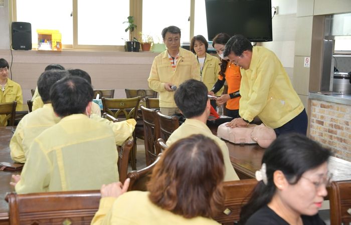 순창군청, 공습 대비‘민방위 훈련’실시