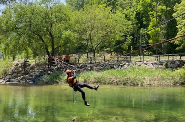 거창소방서, 봄철 산악사고 대비 구조훈련