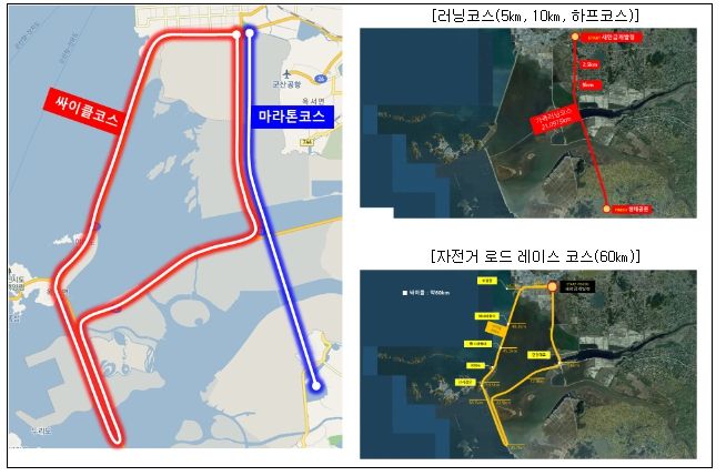 자전거 로드 레이스 및 가족러닝 페스티벌 사업