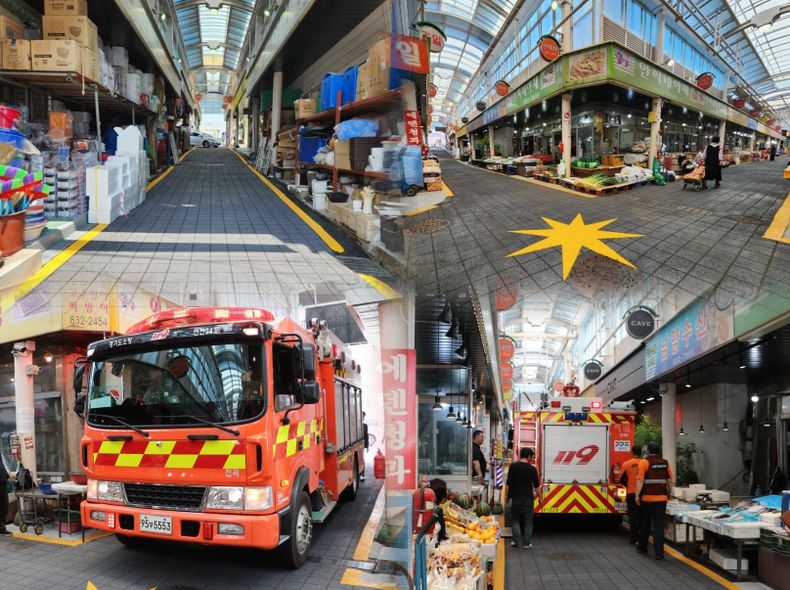 연천소방서, 안전해서 좋은 날·소방차 길 터주기 캠페인