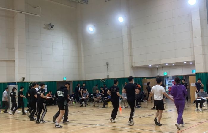 하동소방서, 소방공무원 체력검정