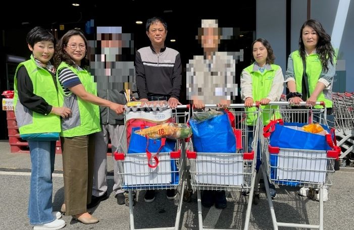 광주시 신현동 지보체, 꽉찬 장바구니 지원사업’실시