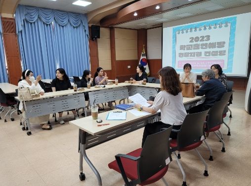 안성교육지원청, 학생 건강증진 UP 컨설팅 실시