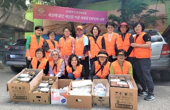 금곡동 자원봉사캠프, 2023년 상반기 사랑의 밥차 운영 마쳐