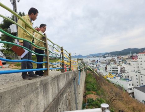 여름철 자연재난 대비 시설점검에 나서
