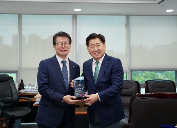 임호선 국회의원과 오영훈 제주지사