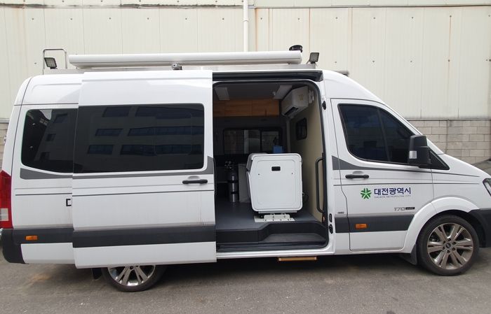 대기오염 측정 차량