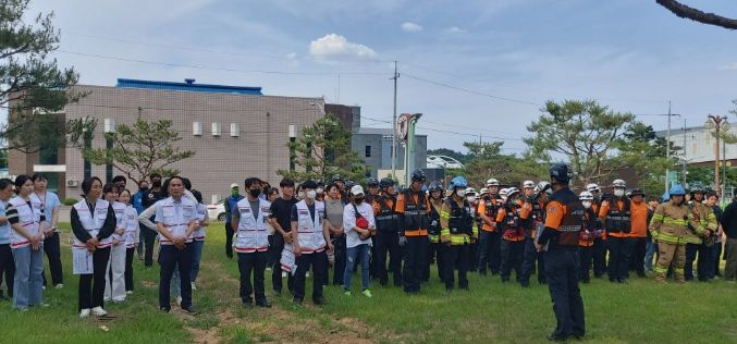 상주시보건소, 2023년 재난 구급대응훈련 참여