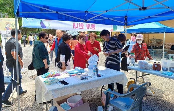 산청군강소농연합회, 행복장터 운영