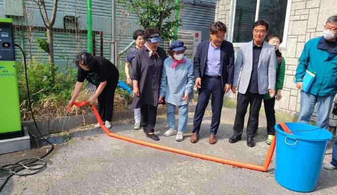 의정부시 호원1동, 여름철 침수피해 대응 위한 수방장비 작동방법 교육 실시