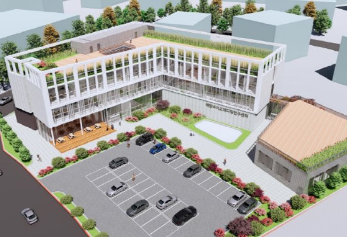 해양바이오메디컬 실증연구센터 조감도