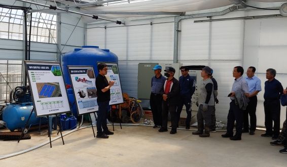 옹진군 들깨 일관기계화 사업 파종연시회 개최