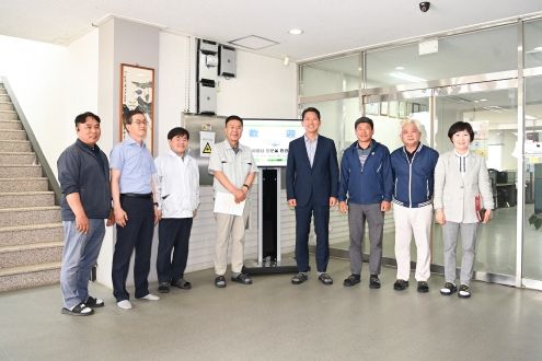 김장호 구미시장, 혁신으로 세상을 바꾸는 (주)세바 방문