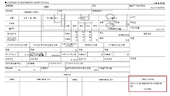 6월부터 성동구는 일반건축물대장에 개별주택가격 표기 서비스를 실시해주민불편 해소에 나선다.