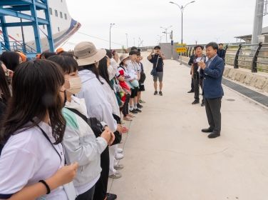 울릉도·독도 수학여행단 방문
