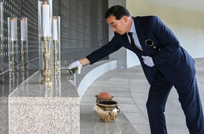 대전 중구, 제68회 현충일 대전보훈공원 참배