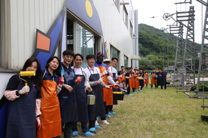 광주도시철도, ‘어린이 안전체험관’ 벽화 그리기