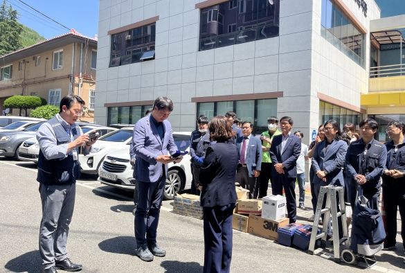 김해시구산사회복지관, 한국전기안전공사 창립 제49주년 감사패 수상