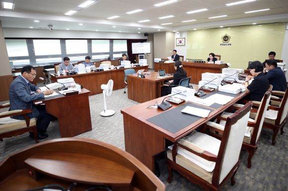충남도의회 행문위, 효율적인 예산집행·불용잔액 최소화 주문