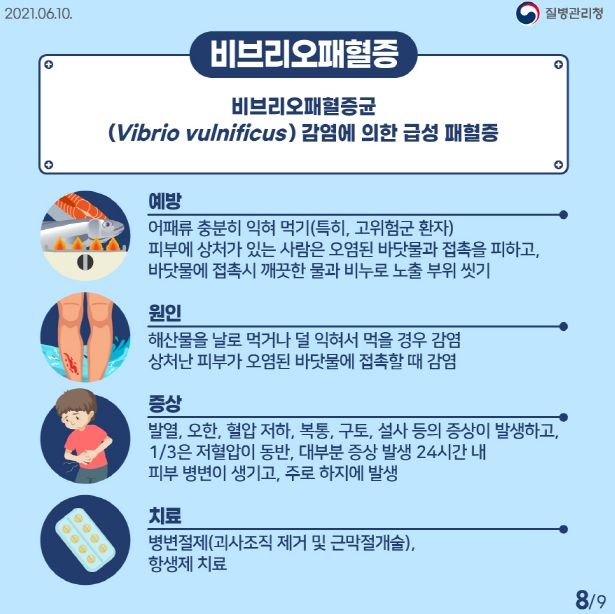 평택시 송탄보건소, 비브리오 패혈증 예방수칙 준수 당부