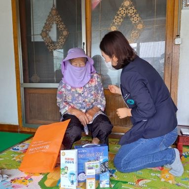 경남 고성군보건소, 폭염 취약계층 건강한 여름나기 꾸러미 나눔